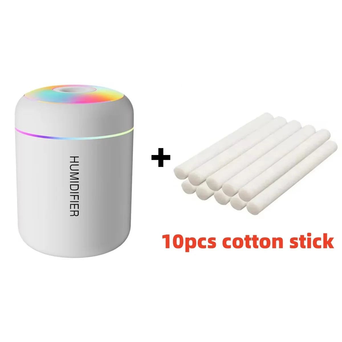 Mini Air Humidifier USB Electric Aroma Diffuser Essential Oil Purifier Aromatherapy Mist Maker Lights For Car Home Bedroom