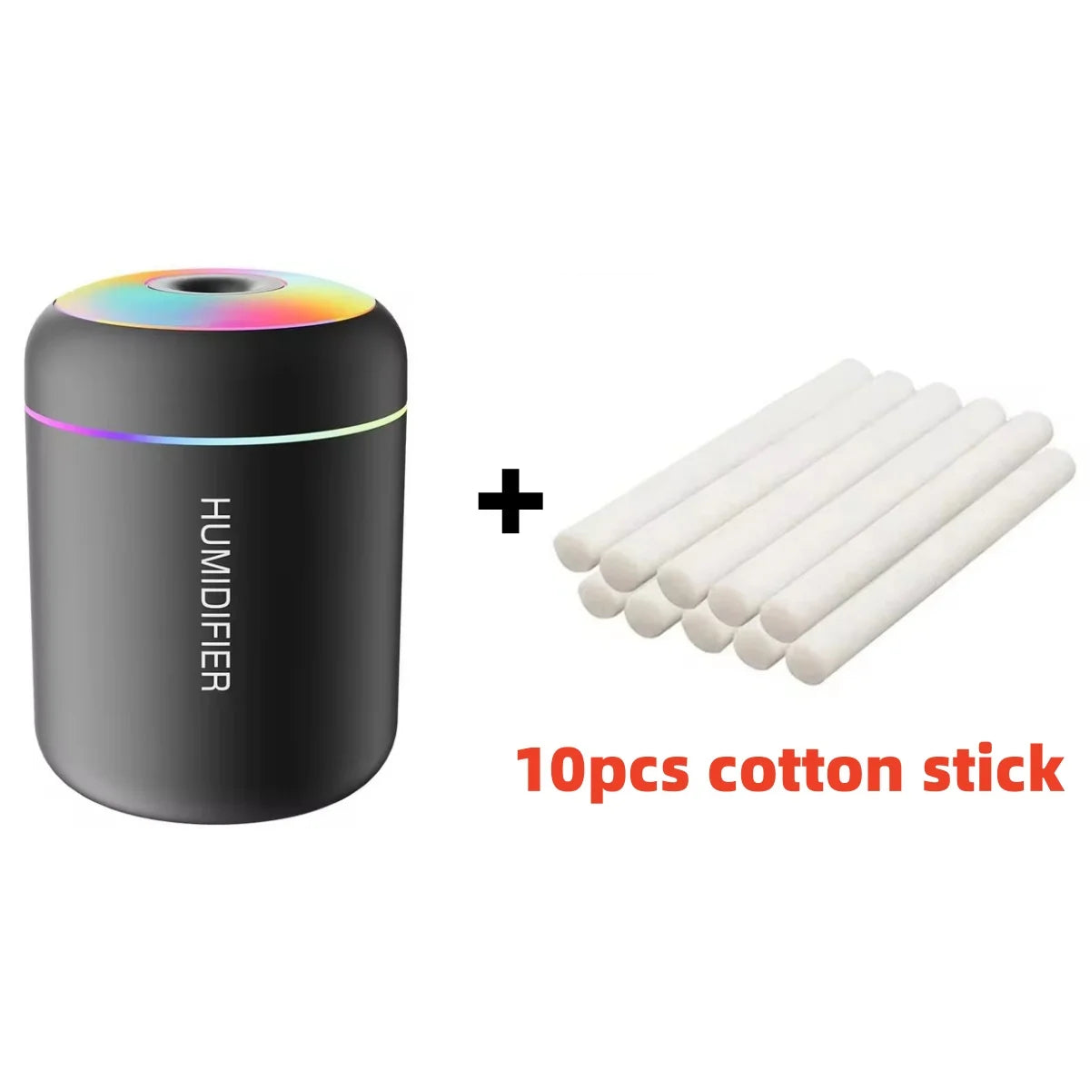 Mini Air Humidifier USB Electric Aroma Diffuser Essential Oil Purifier Aromatherapy Mist Maker Lights For Car Home Bedroom