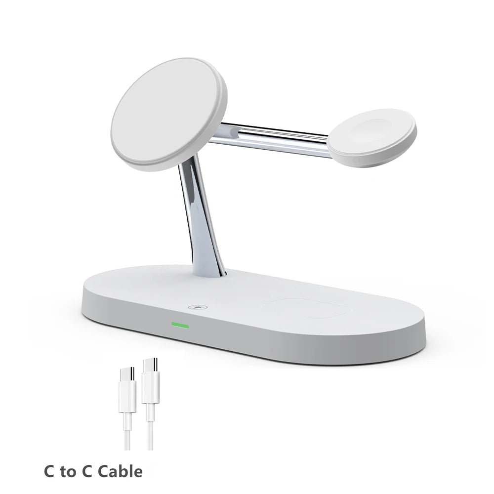 3 in 1 Magnetic Wireless Charger Stand