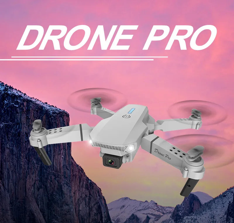 E88 Pro WIFI FPV Drone Wide Angle HD 4K 1080P Camera Height Hold RC Foldable Quadcopter