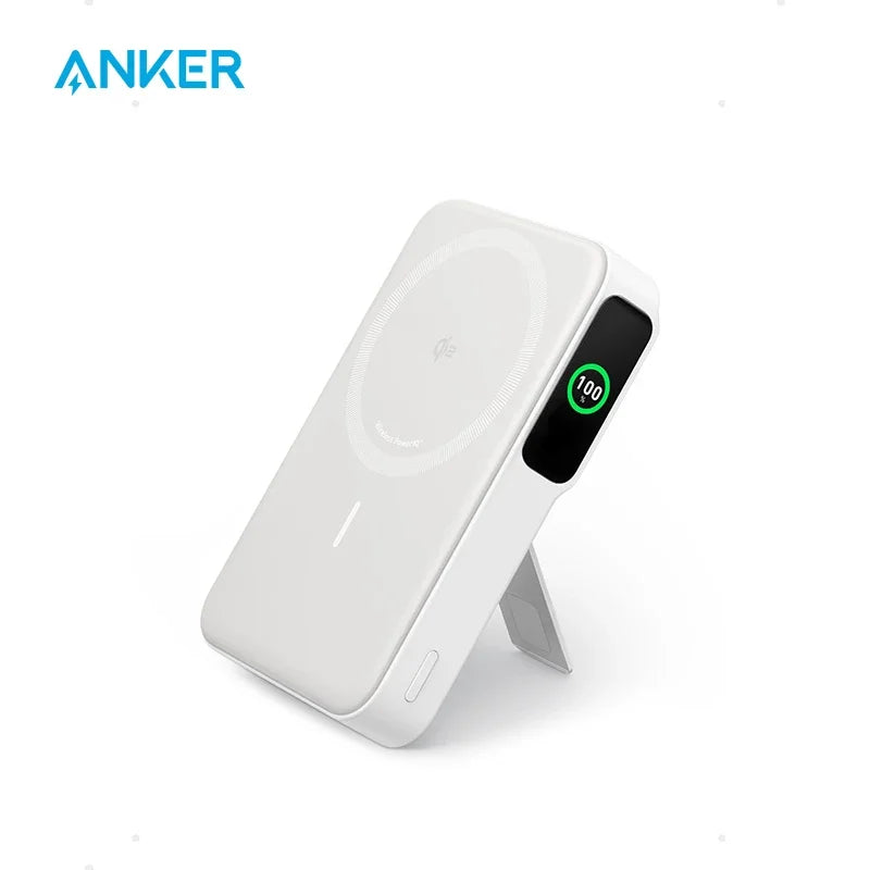 Anker MagGo Power Bank 10000mAh Qi2 Certified 15W Ultra-FastPortable Battery Pack for iPhone