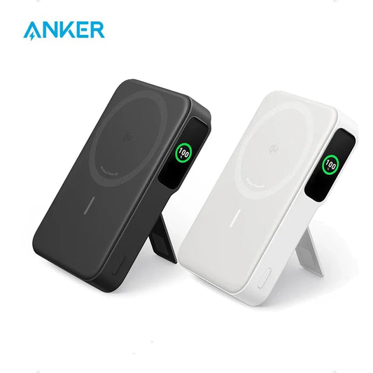 Anker MagGo Power Bank 10000mAh Qi2 Certified 15W Ultra-FastPortable Battery Pack for iPhone