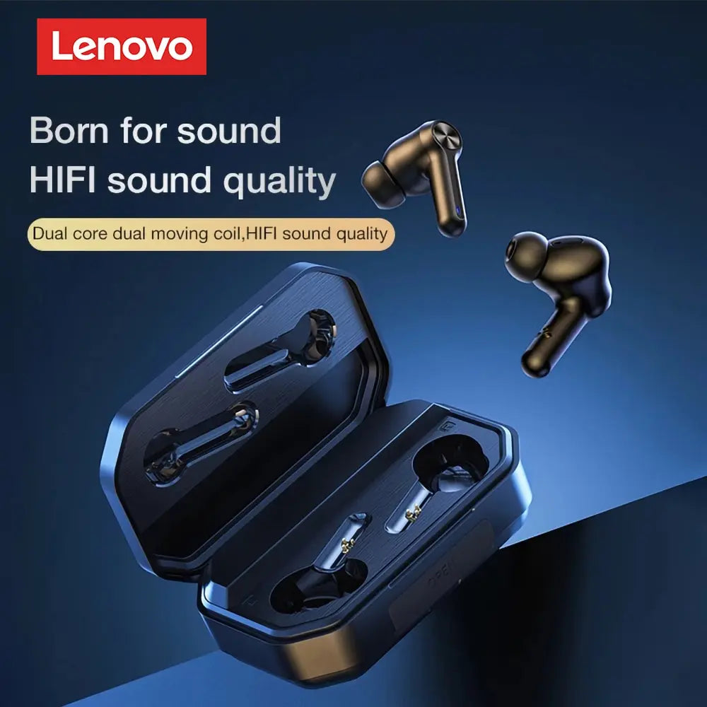 Lenovo LP3 Pro Earphones | Emergency Phone Changer | 1200mAh Battery | Gaming Earbuds